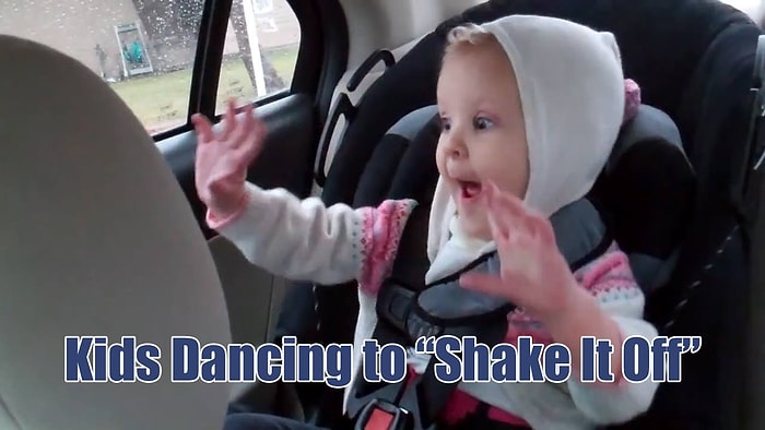 Sevimlilik Patlaması: Shake It Off Şarkısıyla Dans Eden Çocuklar