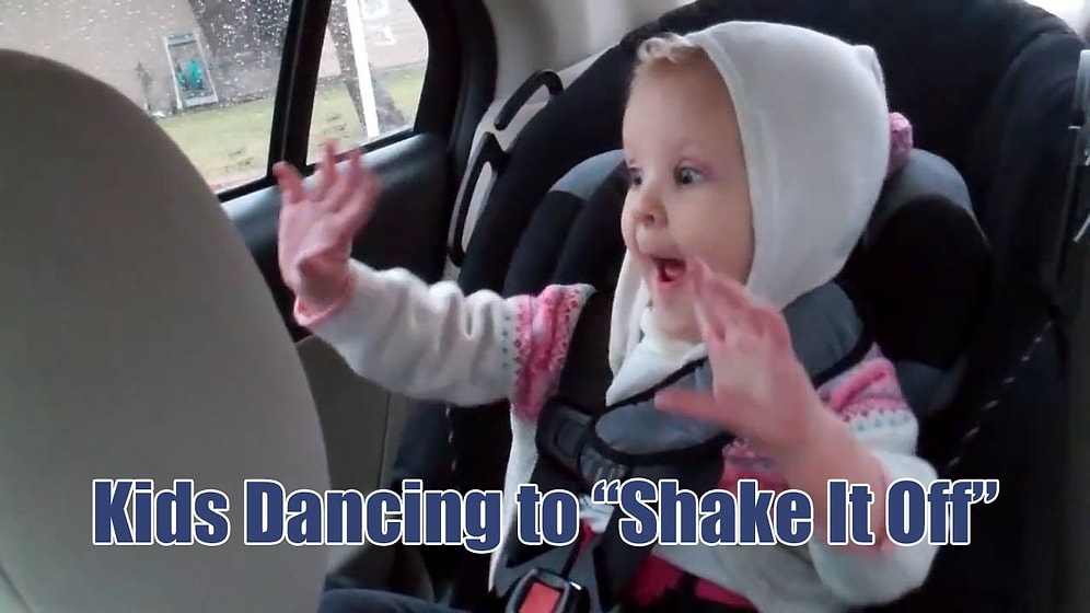 Sevimlilik Patlaması: Shake It Off Şarkısıyla Dans Eden Çocuklar