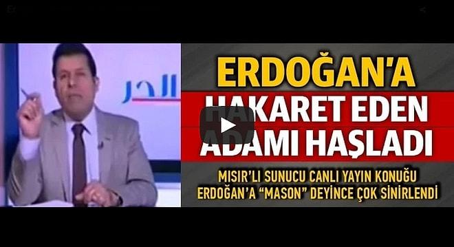Spiker ‘Erdoğan’a Mason’ Diyen İzleyiciye Çok Sert Tepki Gösterdi