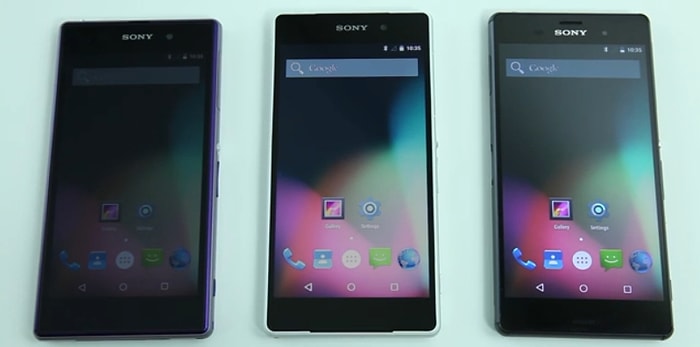 Android 5.0 Lollipop, Sony Xperia Z1, Z2 ve Z3'te Görüntülendi