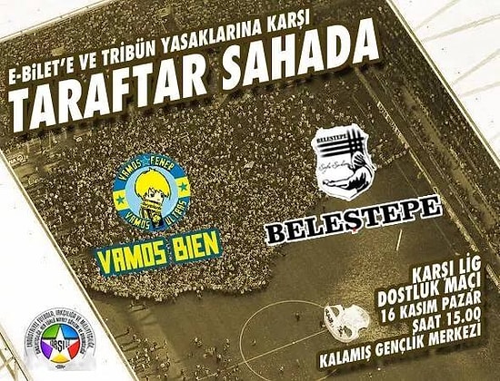 E-Bilet Yok, Meşale ve Konfeti Serbest!