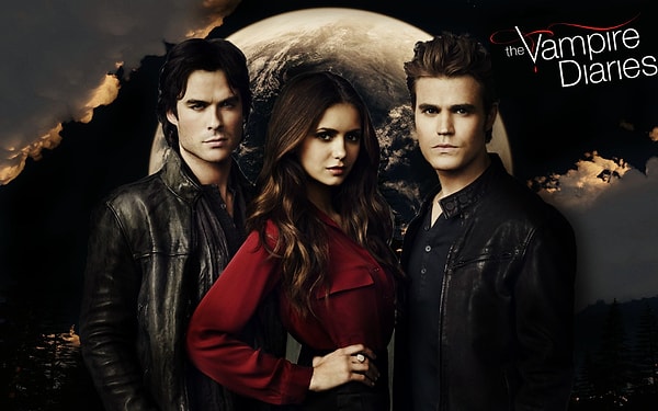 2. THE VAMPIRE DIARIES