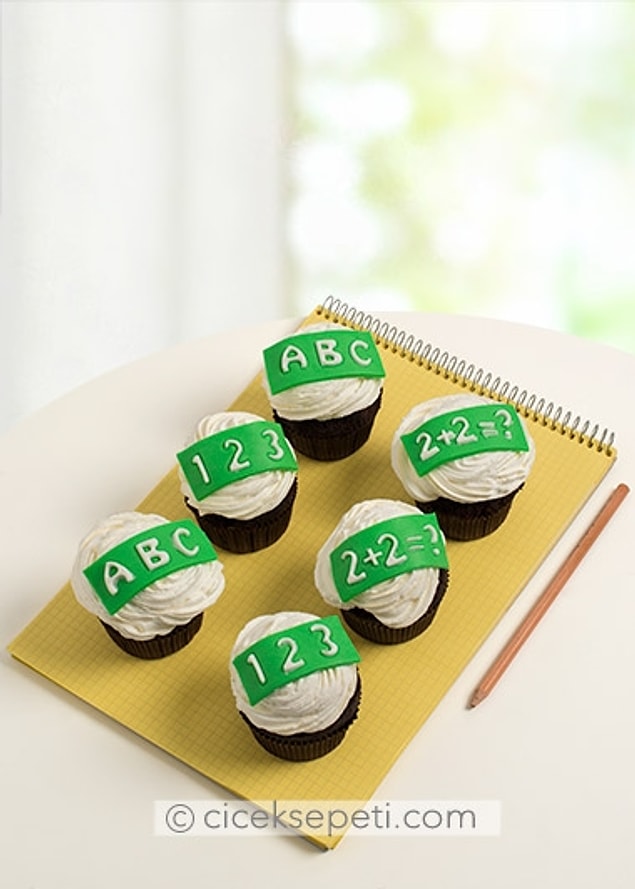 Öğretmenler Günü 6'lı Cupcake