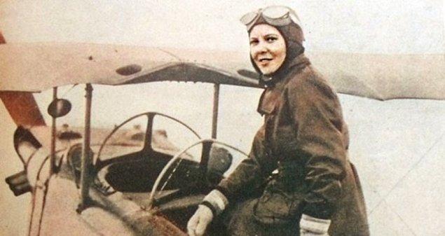 3. Sabiha Gökçen - İlk savaş pilotu