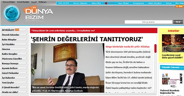 2. Çalışkan Bir Site: Dünyabizim