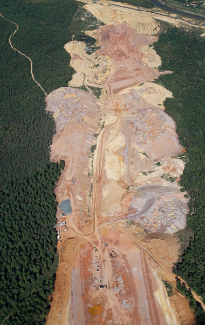 Kuzey Marmara Otoyolu'nun Orman İçinde İlerleyişi Sürüyor...