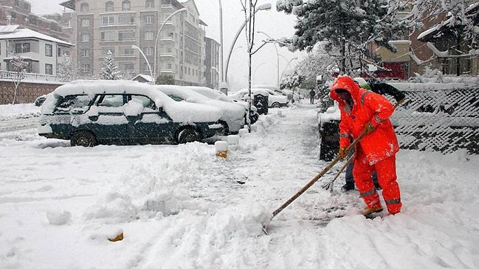 Konya ve Karaman'da Eğitime Kar Engeli