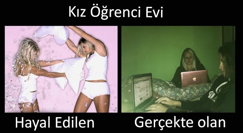 Hayatın Gerçeklerini İnsanın Yüzüne Vuran 33 "Hayal Edilen - Gerçekte Olan" Capsi