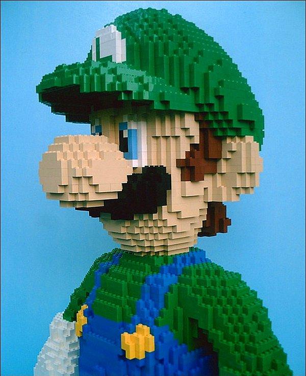 12. Mario Kardeşlerin Küçüğü Luigi