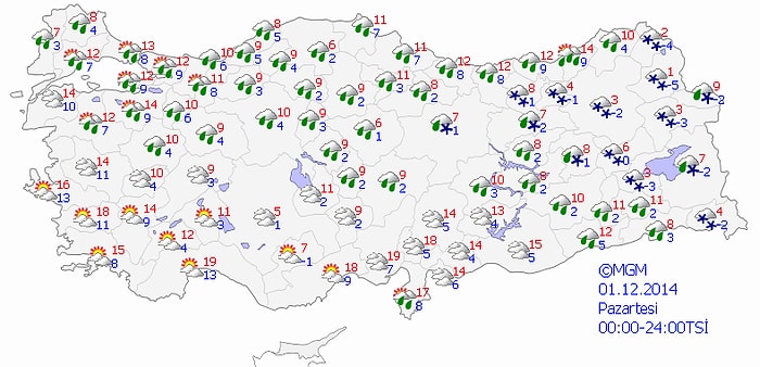 Bugün Hava Nasıl Olacak?