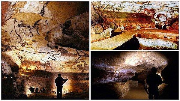 9. Fransa’daki Lascaux Mağaraları