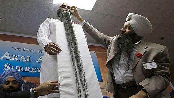 15- Dünyanın En Uzun Sakallı İnsanı