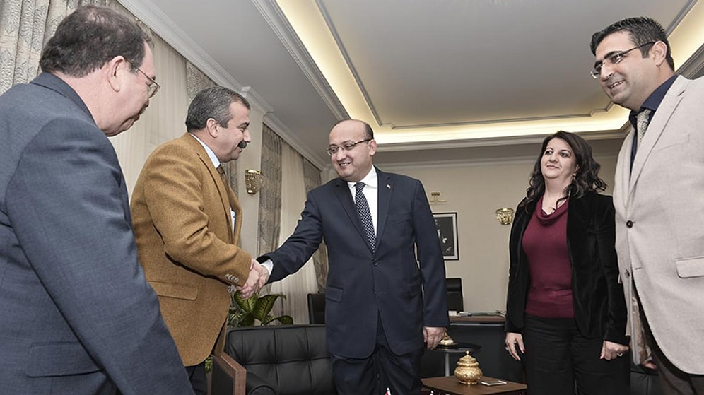Dicle'li Heyet Akdoğan'la Görüştü
