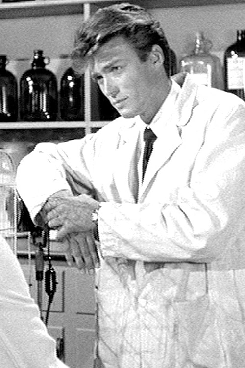 Clint Eastwood was 25 when he made his long career's debut in "Revenge of the Creature." His latest performance was in 2012, and he was 81 back then.