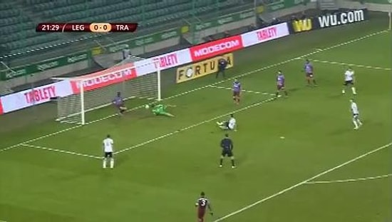 Trabzonspor'un Legia Varşova'dan Yediği Trajikomik Gol