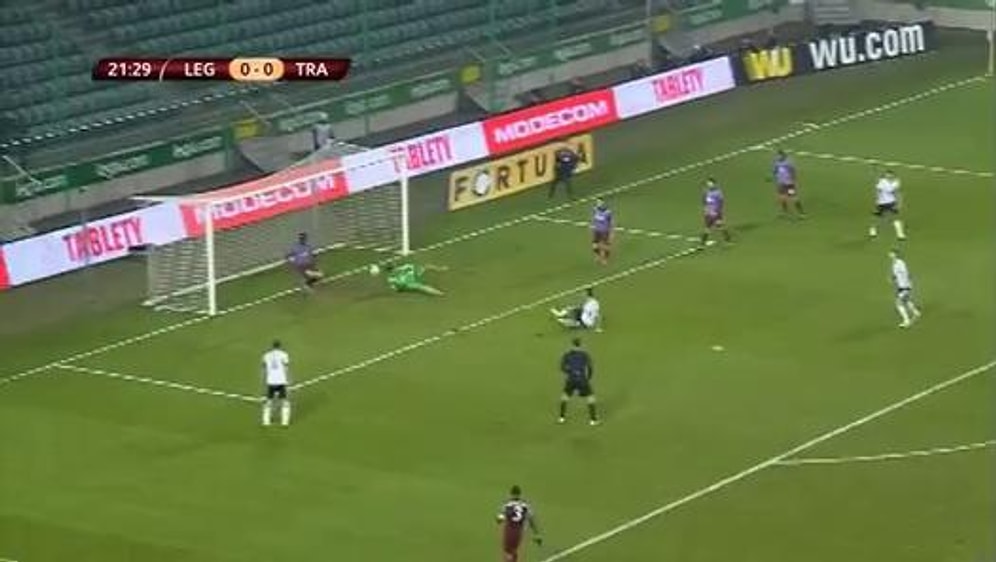 Trabzonspor'un Legia Varşova'dan Yediği Trajikomik Gol