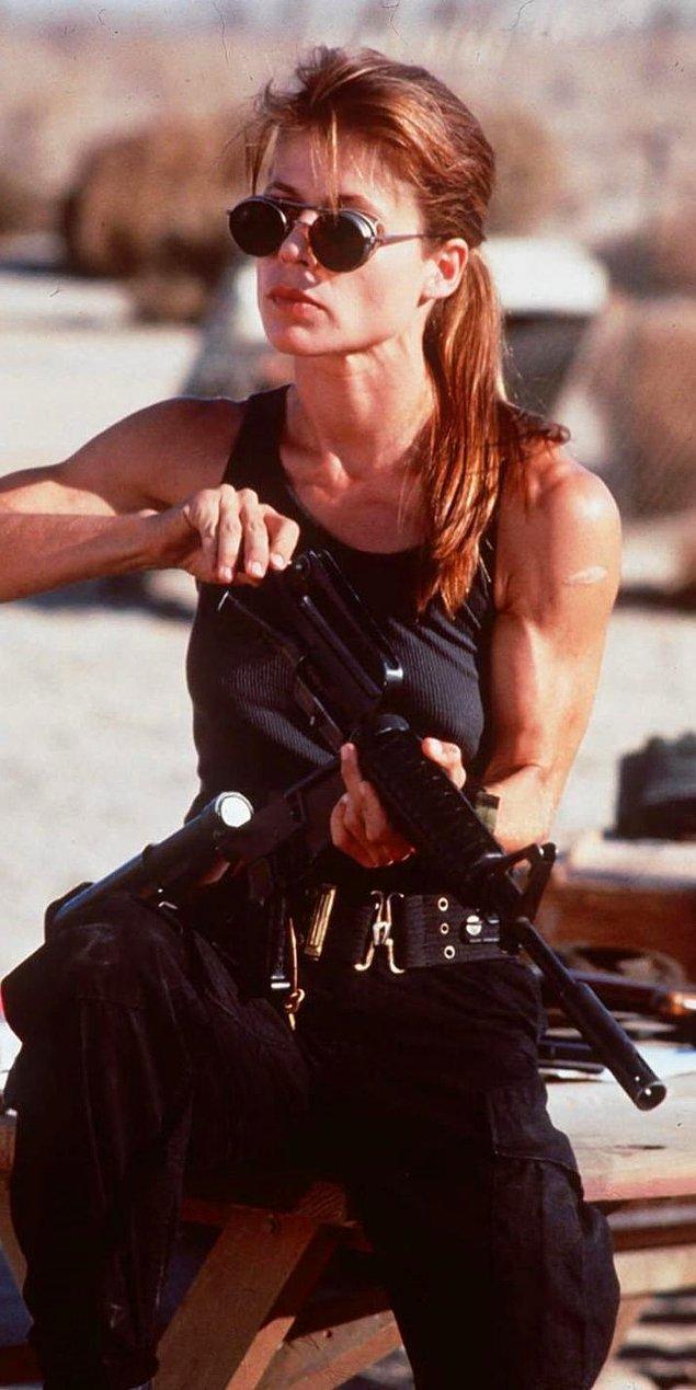 16. First target of a Termintar sent from future, Sarah Connor was played by many charismatic women