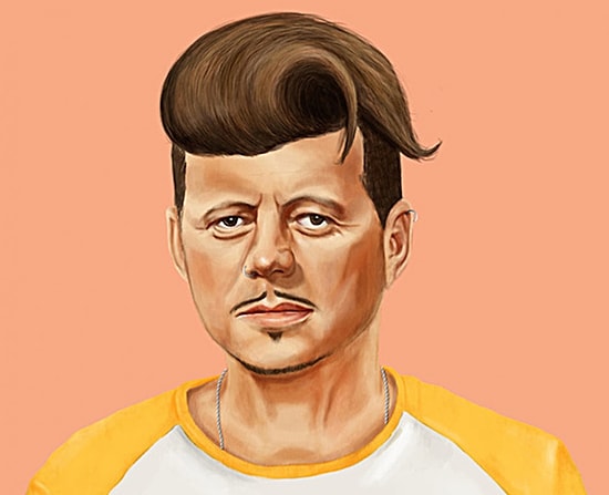 Dünyanın En Önemli Siyasi Karakterlerini Hipsterlaştıran İllüstratör'ün 10 Güzel Çalışması