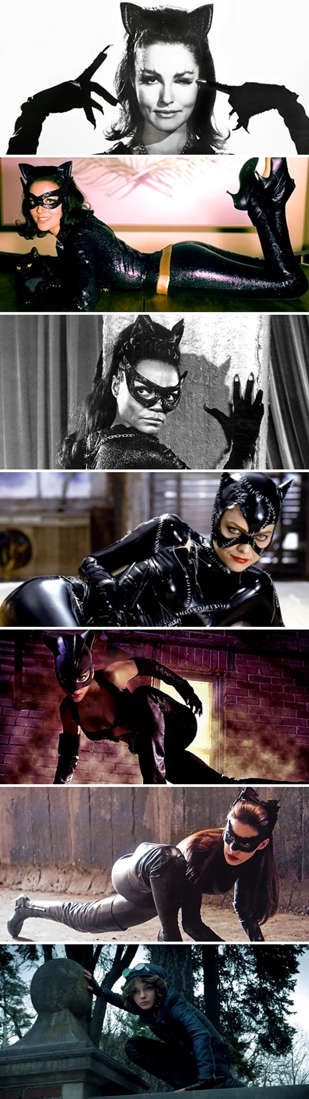 Selina Kyle AKA Catwoman was also played by many actresses