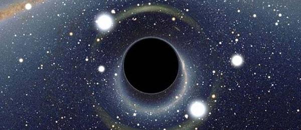 7-) Kara delikler kara renkte değillerdir. Kara görünürler çünkü aslında görülebilen ışığı yaymazlar.