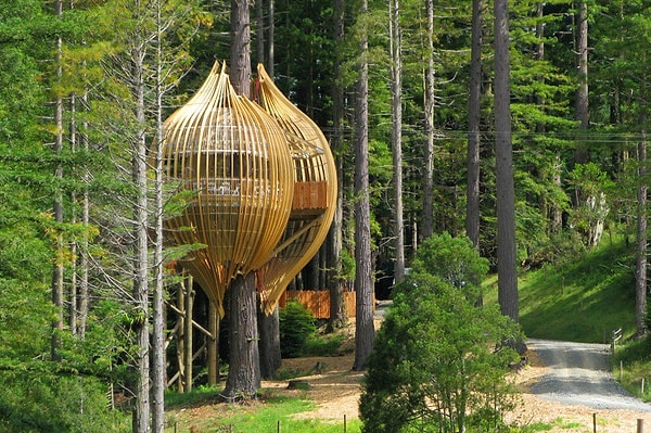 21. Деревянные дома Redwoods