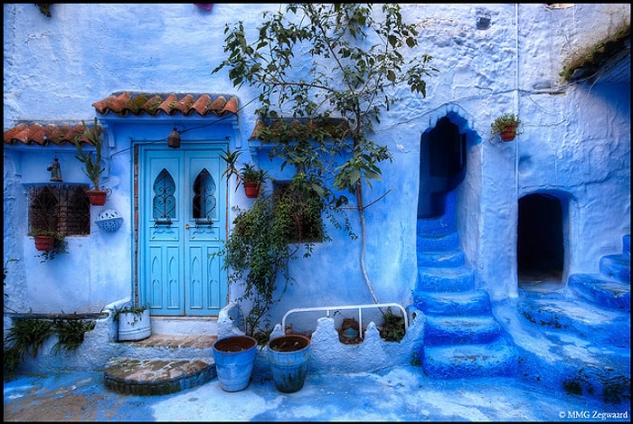 11 Fotoğrafla Fas'ın Saklı Mavi İncisi 'Chefchaouen' Kasabası