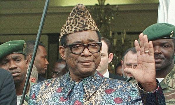 5. Mobutu Sese Seko - Demokratik Kongo Cumhuriyeti