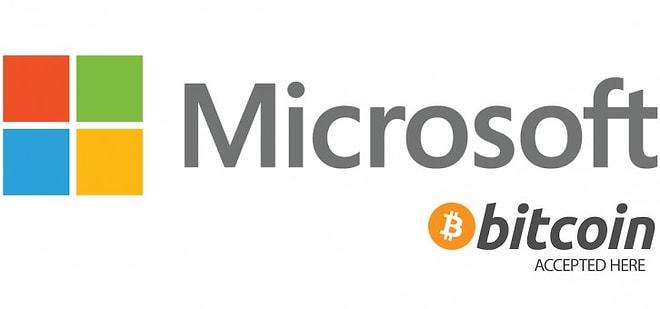 Microsoft Bitcoin Kabul Ediyor