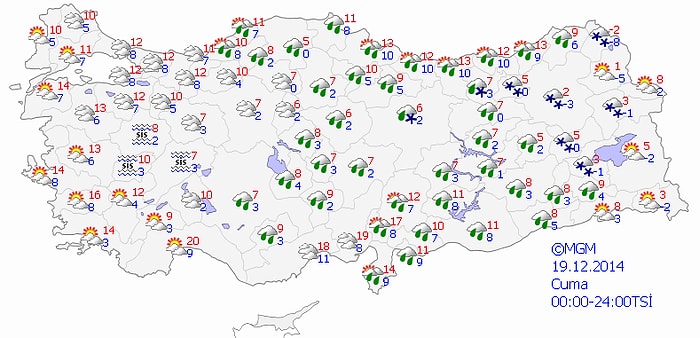 Bugün Hava Nasıl Olacak?