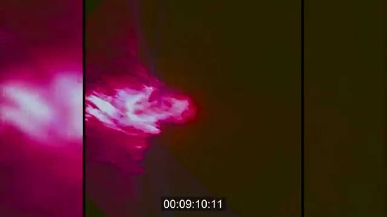 NASA Orion Kapsülünün Dünya Atmosferine Giriş Videosunu Yayınladı