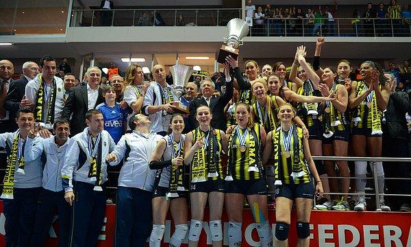 9. CEV Kupası Şampiyonu Fenerbahçe