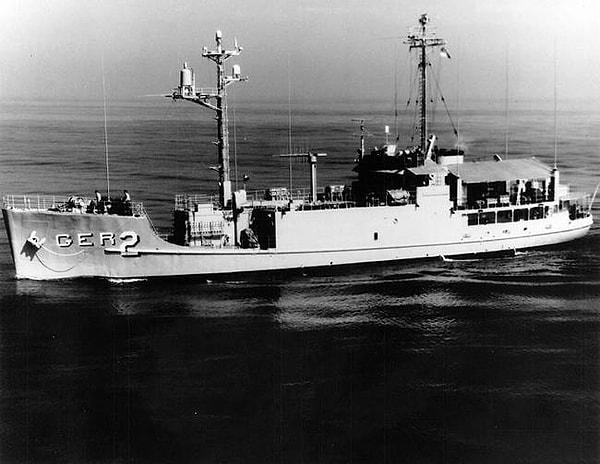7. 1968'de esir aldıkları bir Amerikan savaş gemileri var.