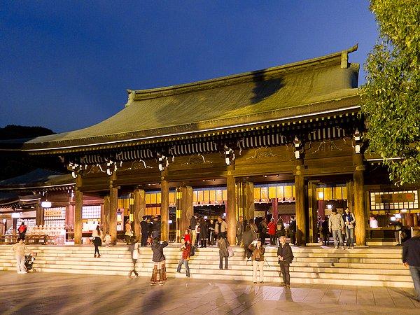 7. Meiji Jingu Tapınağı - 30.000.000 ziyaretçi