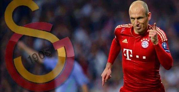 1. Arjen Robben - Galatasaray