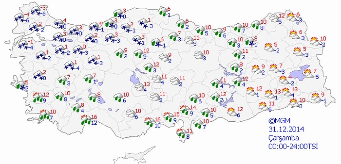 Meteoroloji'nin Kar ve Fırtına Uyarısı Devam Ediyor