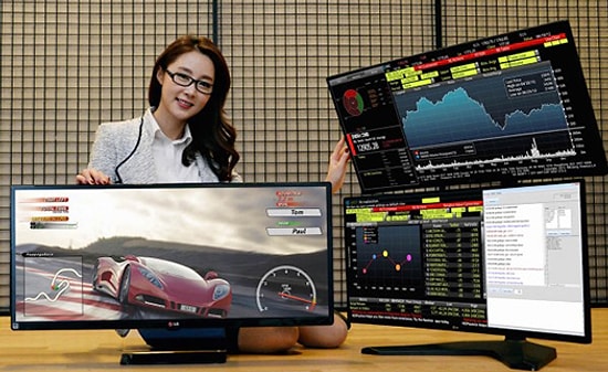 LG'nin 21:9 4K Kavisli Monitörleri Görücüye Çıktı