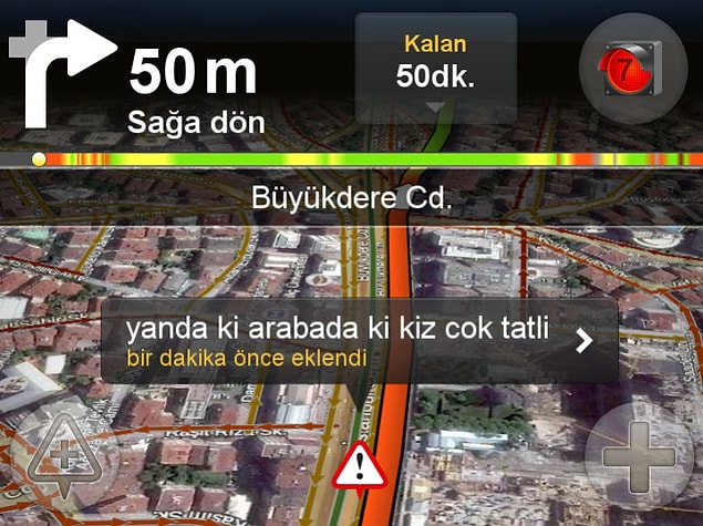 5 – Hayatınızın aşkı belki sol şeritte!