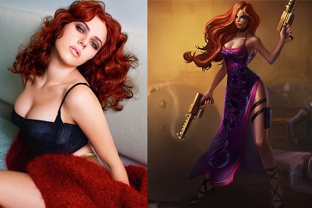 14. Scarlett Johanson - Miss Fortune