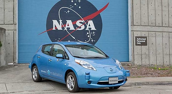 NASA ve Nissan, Dünya ve Mars'ta Kullanılacak Sürücüsüz Araçlar İçin İş Birliği Yaptı