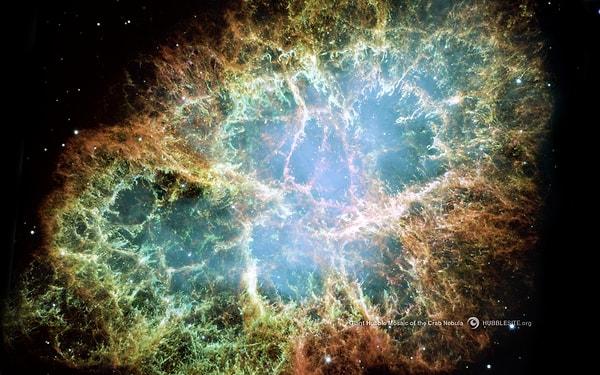 3. Yengeç Nebulası: "Bir süpernova kalıntısı"