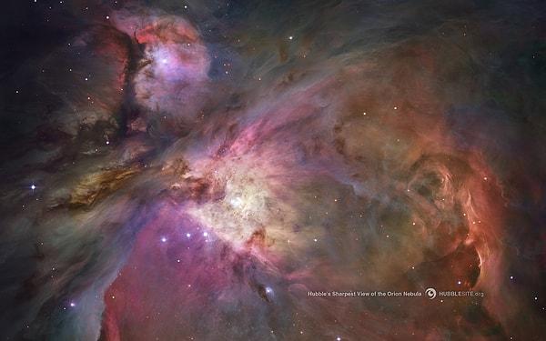 5. Orion Nebulası "Gözle Görülecek Kadar Parlak"
