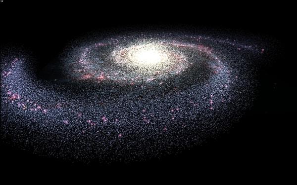 24. Bilim insanlarının tahminlerine göre, Samanyolu Galaksisi'nde 400 milyar yıldız ve 50 milyar gezegen bulunmakta.