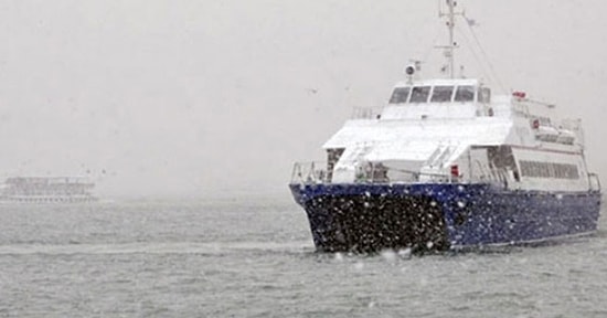 İDO Bütün İç Hat Seferlerini İptal Etti