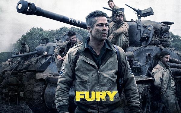 9. Fury(2014) IMDB 7.8