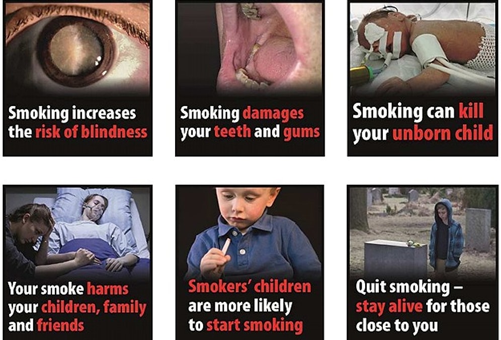 AB Sigara Paketlerindeki Fotoğrafları Değiştirdi