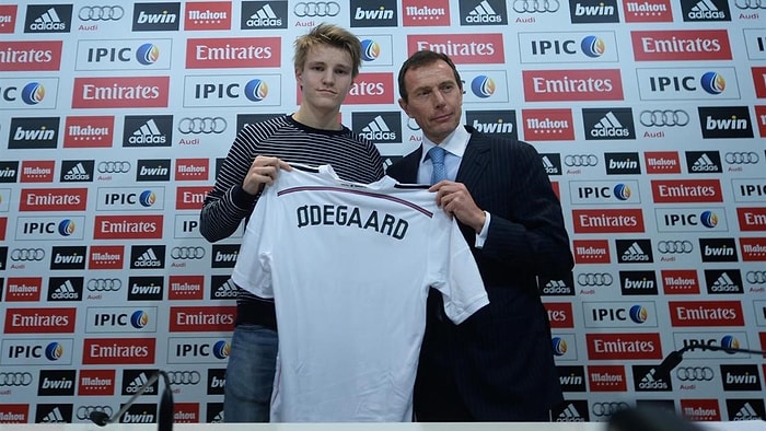 Real Madrid, Odegaard'ı Basına Tanıttı