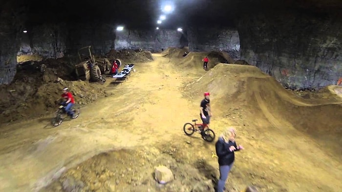 Dünyanın En Büyük Kapalı Bisiklet Parkuru | Mega Cavern