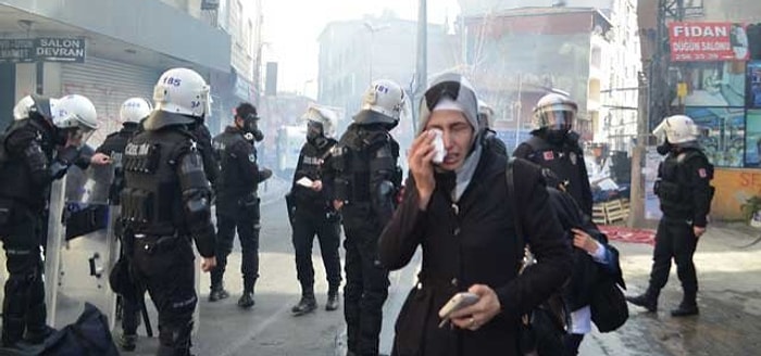 Okmeydanı'nda Polis Müdahalesi