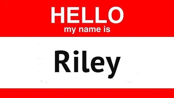 "Riley" çıktı!