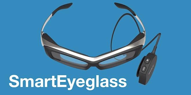 Sony'nin SmartEyeGlass adındaki akıllı gözlük modelinin tanıtımı yayınlandı